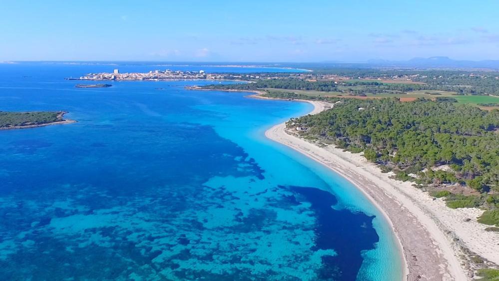 Rooms Can Moreno Ses Salines  Bagian luar foto